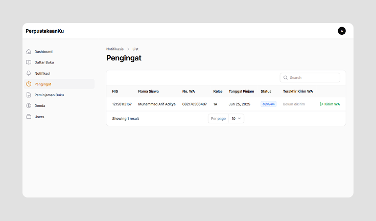 Web App Perpustakaan Online